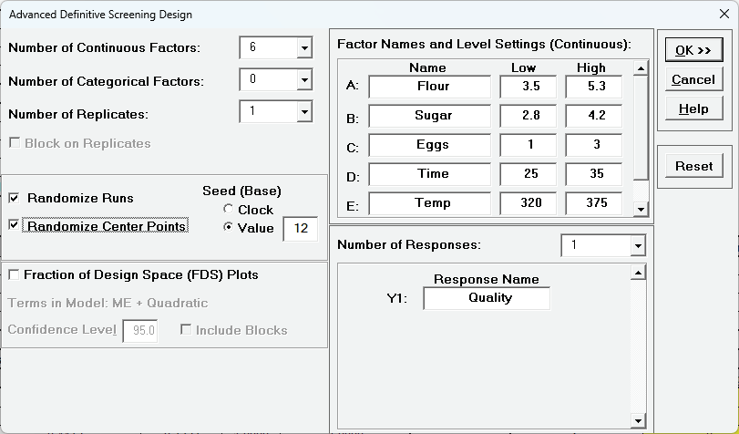 Histogram Options