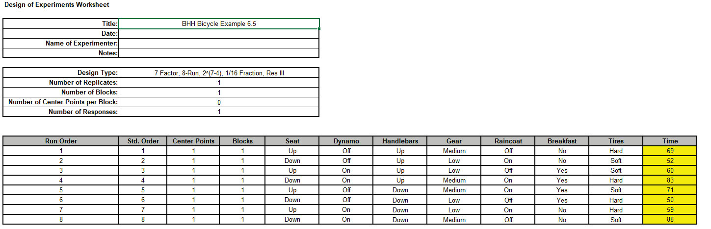Histogram Options