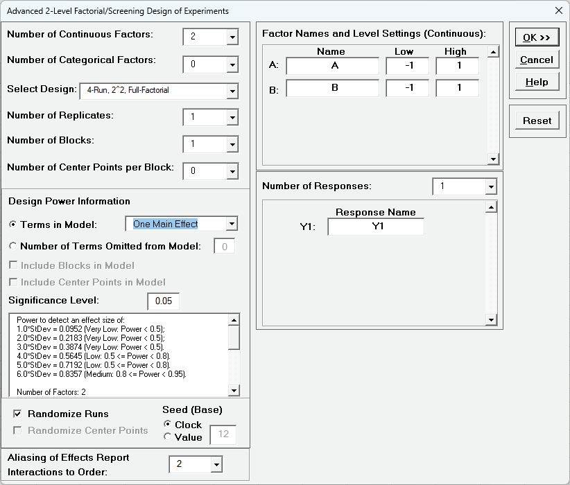 Histogram Options
