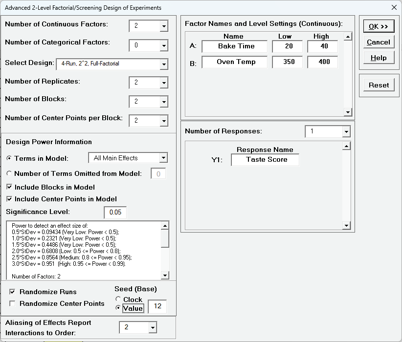 Histogram Options