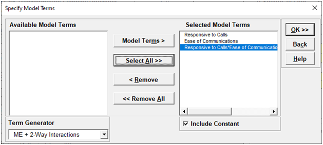Multiple Regression Model