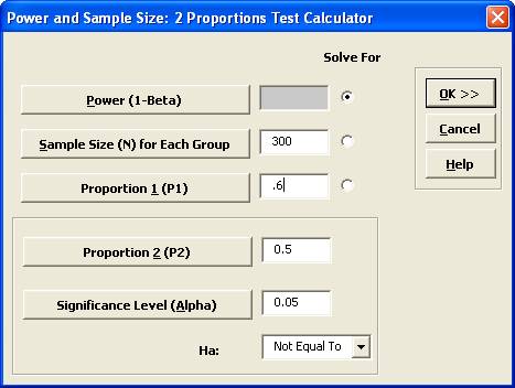 Two Proportion Test Calculator